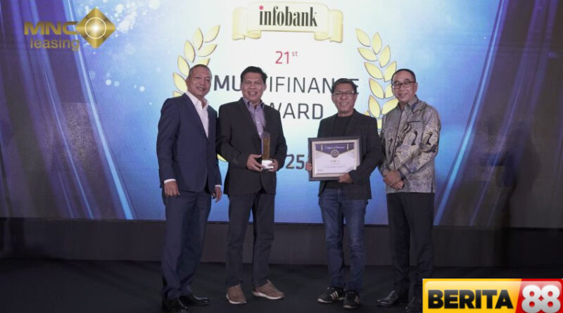 mnc leasing raih penghargaan the best performance multifinance company 5 tahun berturut turut