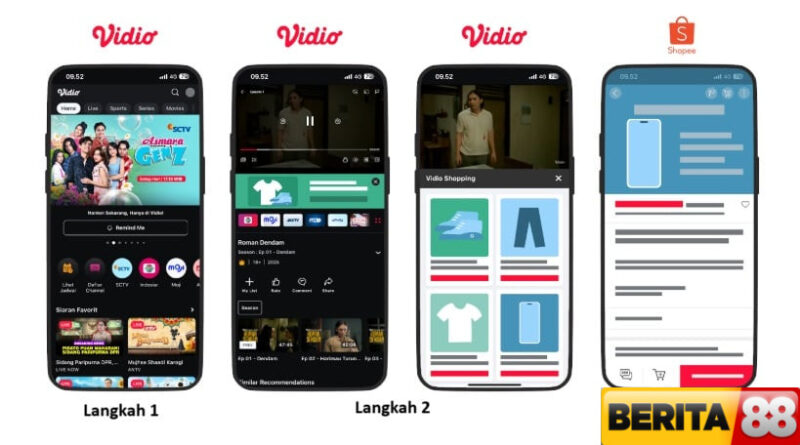 nonton sambil belanja vidio dan shopee luncurkan fitur revolusioner vidio shopping