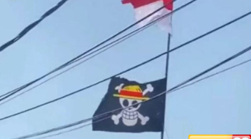 pengibaran bendera one piece hendri satrio bentuk protes kebijakan meresahkan