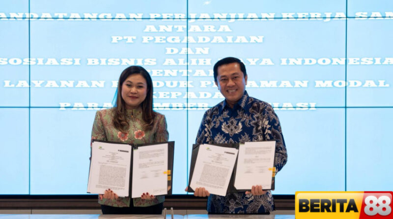 perluas akses pembiayaan untuk sektor alih daya pegadaian dan abadi kolaborasi strategis