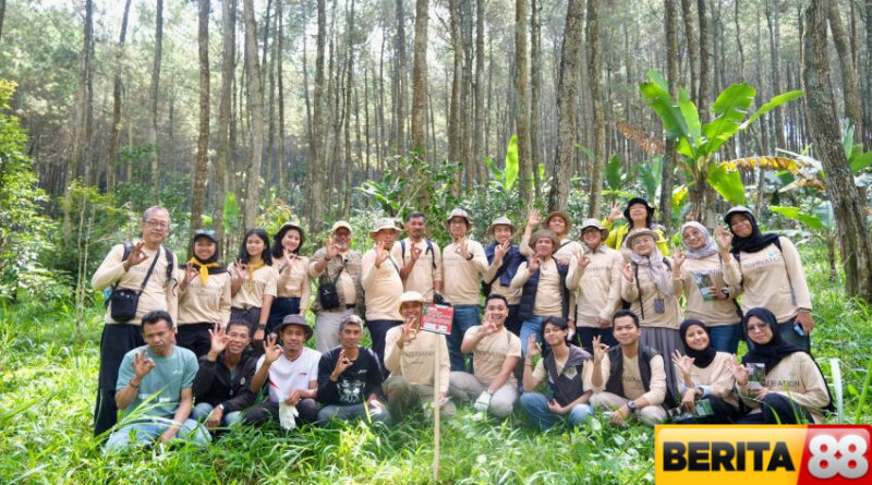pertamina patra niaga lestarikan tanaman langka saninten di lembang