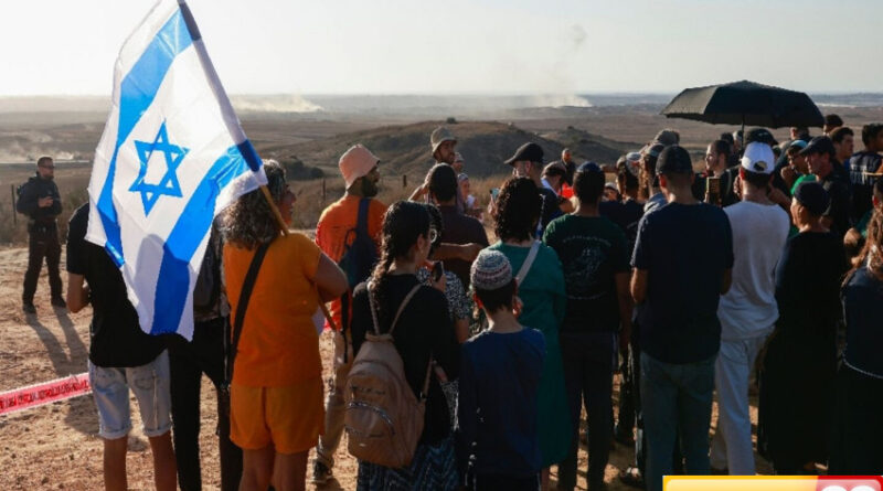 ratusan pemukim israel berbondong bondong menuju gaza ini milik kami selamanya