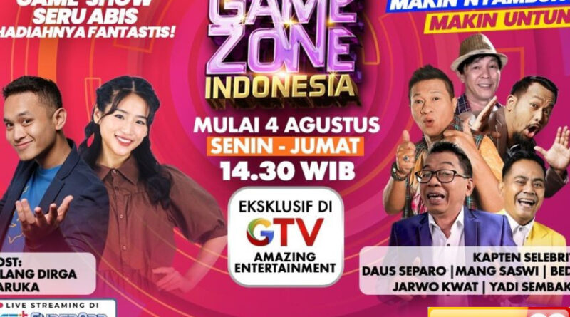 sore sore dijamin makin rame seru seruan bareng gilang dirga dan haruka di game zone indonesia gtv