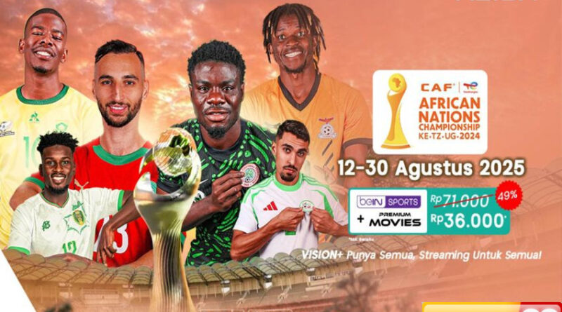 streaming di vision ini jadwal dan link nonton totalenergies african nations championship