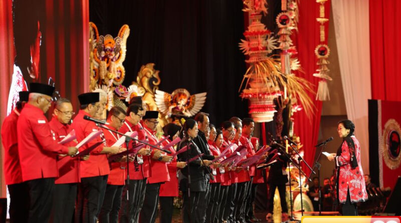 struktur lengkap dpp pdip 20252030 megawati ketum merangkap sekjen