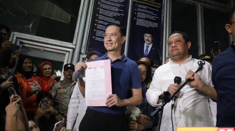 tom lembong ucapkan terima kasih atas abolisi dari presiden prabowo