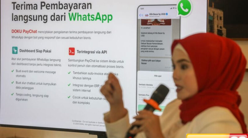ucapkan selamat tinggal pada transfer manual doku paychat ubah whatsapp jadi mesin kasir digital